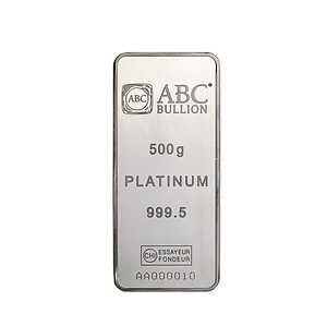 99.95% Platinum Ingot