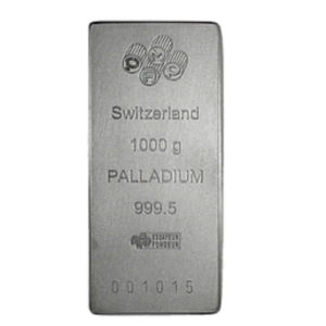 99.95% Palladium Ingot